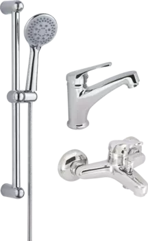 Душевой комплект STWORKI ES-11cr + MG-SRN100 + MG-SRN203