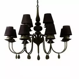 Люстра Ideal Lux BLANCHE SP12 NERO