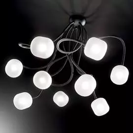 Люстра Ideal Lux Octopus Octopus Pl9 Nero
