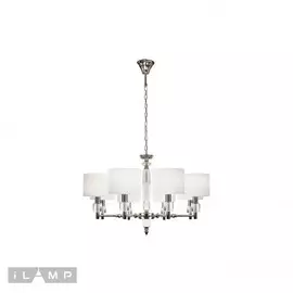Люстра iLamp ALEXA P2404-8 Nickel