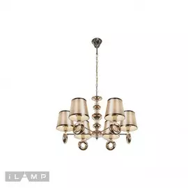 Люстра iLamp BROOKLYN P2401-6 Nickel