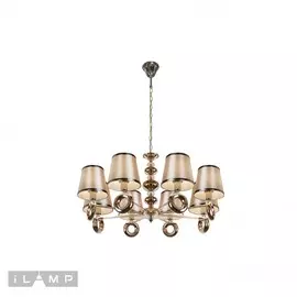Люстра iLamp BROOKLYN P2401-8 Nickel