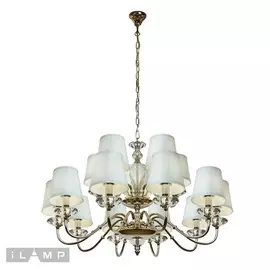 Люстра iLamp DOLCE VITA P2345-10+5 nic