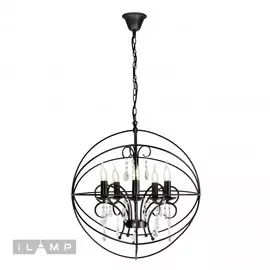 Люстра iLamp LIFE 8774-5 BK