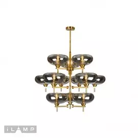 Люстра iLamp RIVOLI 6607/12 GD