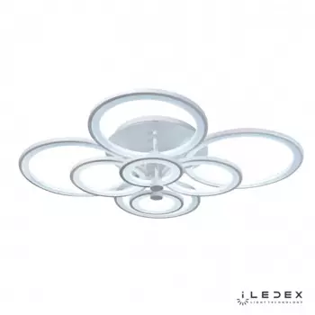Люстра iLedex RING A001/8 WH