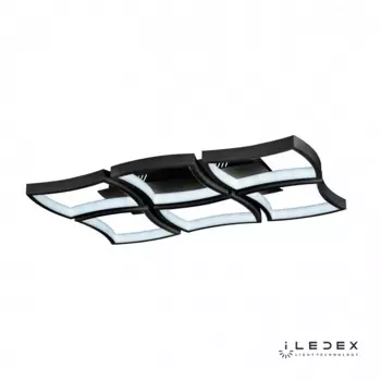 Люстра iLedex ROOMY 8196-6-X-T BK