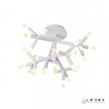 Люстра iLedex SAVAGE FS-017-X25 WH