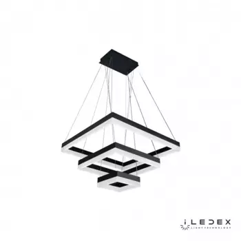 Люстра iLedex TWINS D0319-3 (200x400x600) BK