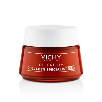 Крем против морщин Liftactiv collagen specialist nuit Vichy laboratoires, 50 мл