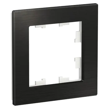 Рамка одинарная Systeme Electric ATN312301 AtlasDesign NATURE Металл оникс