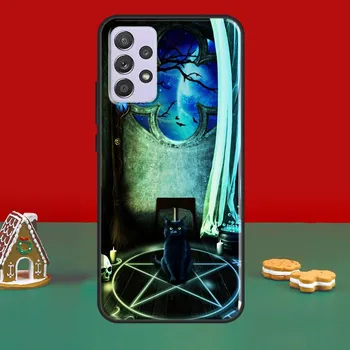 Чехол для телефона «Волшебный кот ведьмы» для Samsung A12 A22 A32 A42 A52 A72 A21S A52S A20e A31 A51 A71 A50 A70 Samsung A10