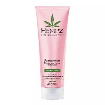 Hempz Гель для душа Гранат туба 250 мл