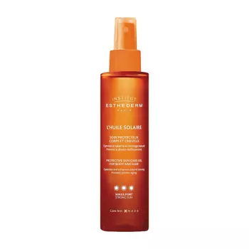 Institut Esthederm Suncare Adaptasun Масло солнцезащитное при сильном солнце для тела и волос 150 мл