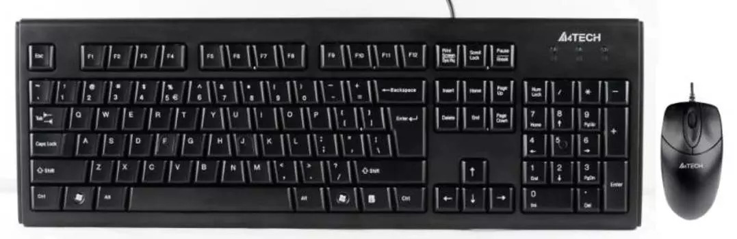 Клавиатура и мышь A4Tech
