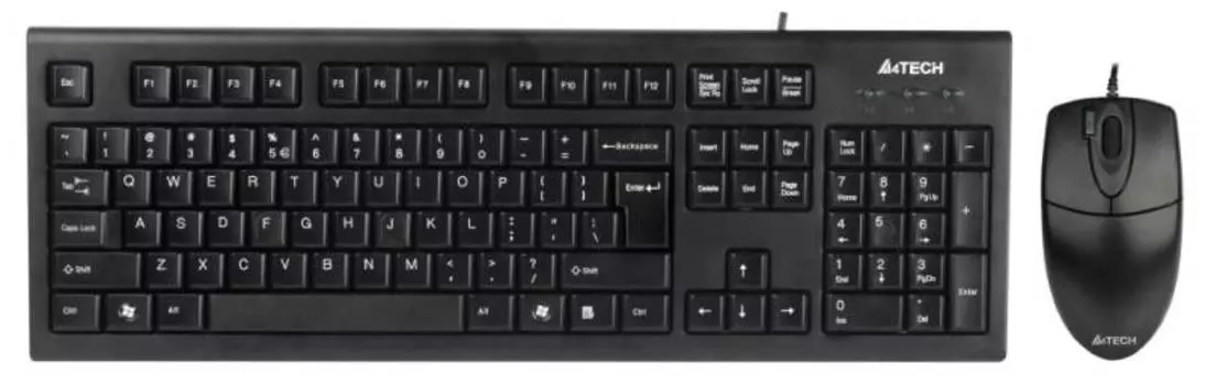 Клавиатура и мышь A4Tech