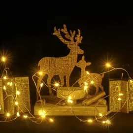 Гирлянда светящаяся Kaemingk 1800 см желтая 1440 LED со стартовым шнуром