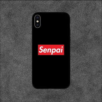 Забавный чехол для телефона Hentai Difinition Senpai для iPhone 11 12 Mini 13 14 Pro XS Max X 8 7 6s Plus SE XR Shell iPhoneXSMAX