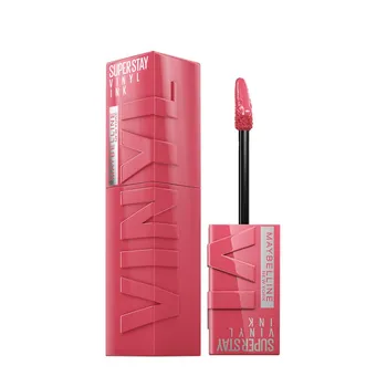 Maybelline Жидкая помада SuperStay Vinyl Ink Rogue 4,2 мл Высокий блеск Стойкий блеск 16 часов Не размазывающийся цвет