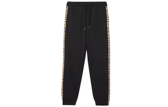 Спортивные брюки Burberry Vintage Check, черный