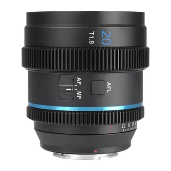Объектив Sirui 20mm T1.8 1.33x S35 AF Anamorphic Micro 4/3 (Blue Flare) 20AF133X-MB