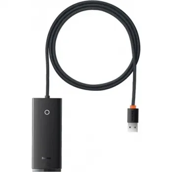 USB-хаб Baseus Lite Series Black (WKQX030101)