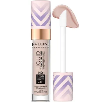Водостойкий консилер с гиалуроновой кислотой Evelyn Cosmetics 7 мл, оттенок 03 Soft Natural, 1 шт.