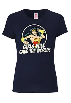 Футболка Logoshirt Wonder Woman, темно-синий