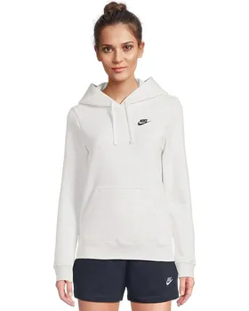 Худи Nike Club Fleece Pullover Hoodie, цвет Birch Heather/Black