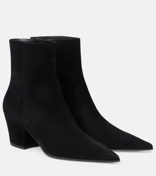 Кожаные ботинки Keinna 55 до щиколотки Gianvito Rossi, черный