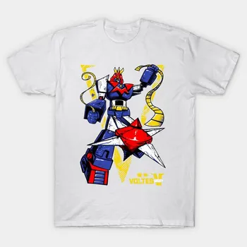 Футболка женская Voltes V Harajuku Print Kawaii футболка летняя с коротким рукавом женская футболка топ футболка S