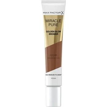 Бронзер Miracle Pure Golden Glow от среднего до глубокого 15 мл 002 Max Factor