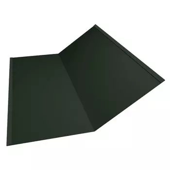 Ендова нижняя Grand Line Velur20 Ral 6020 300х300 мм резка