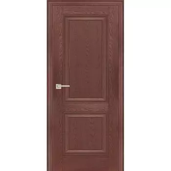 Дверь межкомнатная Profilo Porte PSB-28 Baguette экошпон Дуб Оксфорд темный глухое 2000х800 мм