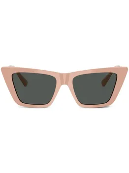 Солнцезащитные очки в оправе 'кошачий глаз' Jimmy Choo Eyewear, розовый