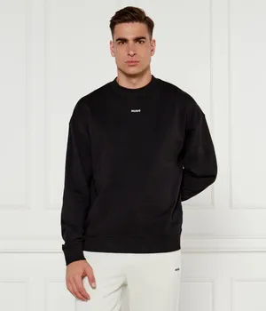 Свитер dapocrew Relaxed fit Hugo, черный