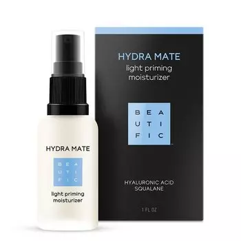 Крем-флюид для лица легкий Beautific Hydra Mate увлажняющий с гиалуроновой кислотой и скваланом, 30 мл