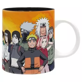 Кружка ABYstyle Naruto Shippuden Mug Ninjas de Konoha subli, 320 мл
