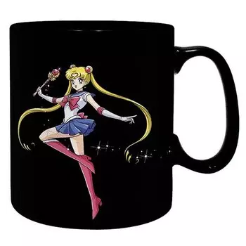 Кружка-хамелеон ABYstyle Sailor Moon Sailor&amp;Chibi Heat Change, 460 мл