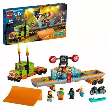 Конструктор LEGO City 60294 Грузовик для шоу каскадеров