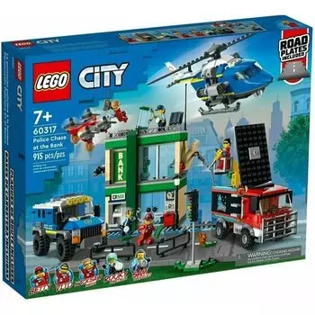 Конструктор LEGO City 60317 Полицейская погоня в банке