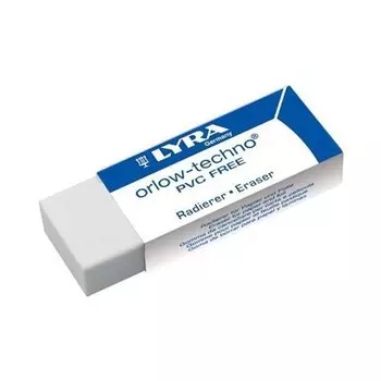 Ластик "Orlov-Techno Eraser", белый