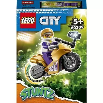 Конструктор LEGO City 60309 Трюковый мотоцикл с экшн-камерой