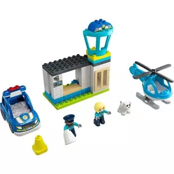 Конструктор Lego Duplo 10959 Полицейский участок и вертолет