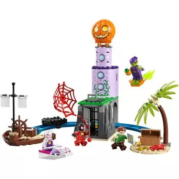 Конструктор Lego Marvel 10790 Команда Пауков на Маяке Зеленого Гоблина