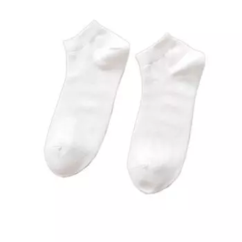 Короткие Носки Krumpy Socks Перфорация Точка, 40-45, белые