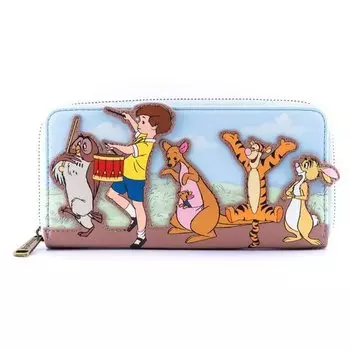 Кошелек Loungefly Disney Winnie The Pooh 95th Anniversary Parade Zip Around Wallet