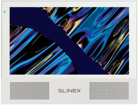 Видеодомофон Slinex Sonik 7 Cloud (White+White) 7” сенсорный IPS экран 16:9 разрешение экрана 1024600
