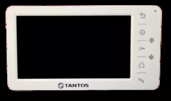 Видеодомофон Tantos Amelie (White) - 4 цветной аналоговый 7" handfree, встроенный коммутатор на 4 вы