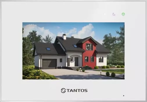 Видеодомофон Tantos Marilyn HD VZ (white) 7 дюймов, с поддержкой форматов 1080р/720p/CVBS, емкостной сенсорный экран